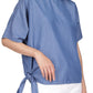 Michael Kors Women's Side Tie Top Blue Size Small