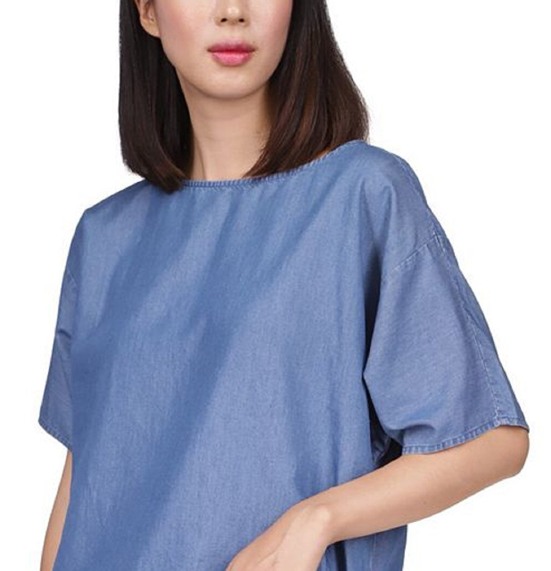 Michael Kors Women's Side Tie Top Blue