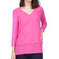 Michael Kors Women's Layered Look Top Pink Size Medium