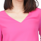 Michael Kors Women's Layered Look Top Pink Size Medium