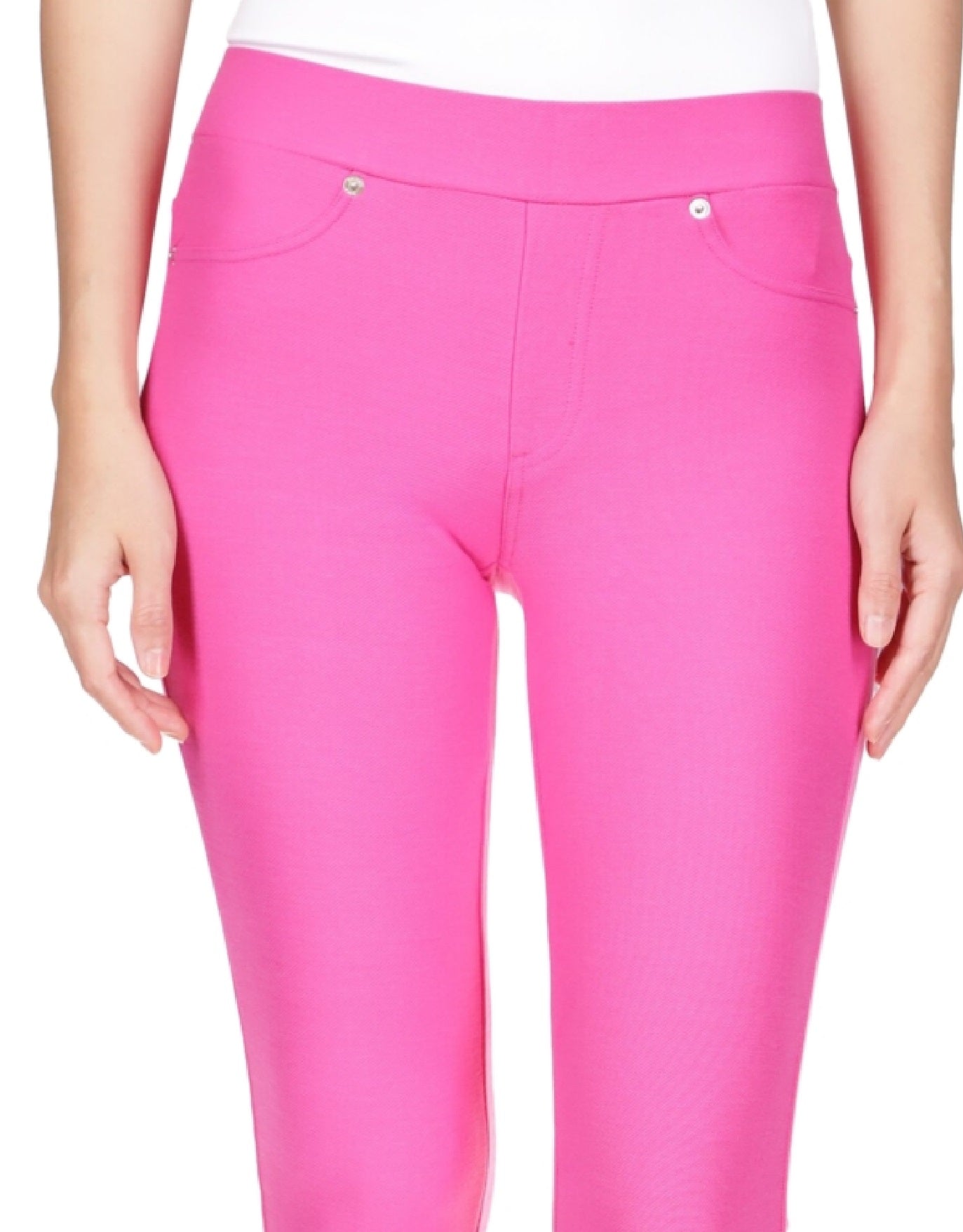 Michael Kors Women's Leggings Pink Size Petite Large