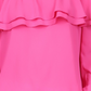Michael Kors Women's Petite Ruffled Off The Shoulder Top Pink Size Petite Medium