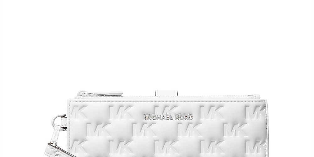 Michael Kors Women's Jet Set Wristlet Gray Size Regular