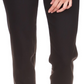 Michael Kors Women's Slit Capri Pants Black Size 6