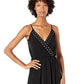 Michael Kors Women's Grommet Embellished Dress Black Size X-Large