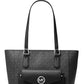 Michael Kors Women's Joey Medium Flap Pocket Tote Black Size Regular