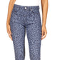 Michael Kors Women's Selma High Rise Straight Skinny Jeans Blue Size 10Petite
