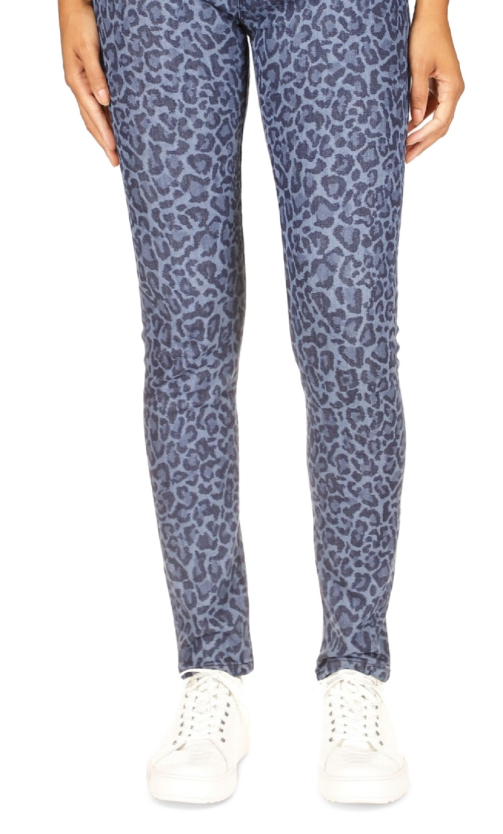 Michael Kors Women's Selma High Rise Straight Skinny Jeans Blue