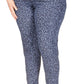 Michael Kors Women's Printed High Rise Skinny Jeans Blue Size 18W