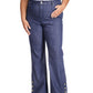 Michael Kors Women's Selma Button Hem Jeans Blue Size 20W