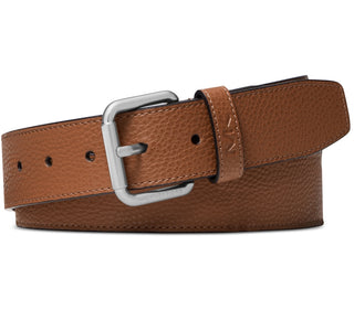 Michael Kors Men's Casual Mk Logo Belt Brown Size 34