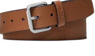 Michael Kors Men's Casual Mk Logo Belt Brown Size 34