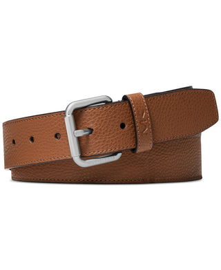 Michael Kors Men's Casual Mk Logo Belt Brown Size 36