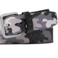 Michael Kors Men's Three Tone Camouflage Logo Belt Black Size 36
