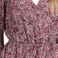 Michael Kors Women's Paisley Handkerchief Hem Top Pink Size Petite X-Small