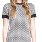 Michael Kors Women's Logo Print Mini Dress White