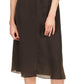 Michael Kors Women's Roll Sleeve Utility Dress Black Size Large