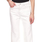 Michael Kors Women's Selma Shaneck Flare Denim Jeans White Size 14