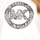 Michael Kors Women's Printed Charm Logo T-Shirt White