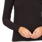 Michael Kors Women's Chain Neck Cut Out Top Black Size Medium