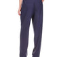 Michael Kors Women's Single Pleat Career Pants Blue