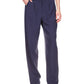 Michael Kors Women's Single Pleat Career Pants Blue