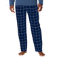 Cuddl Duds Men's Cozy Lodge 2 Pc Sweatshirt & Plaid Pajama Pants Set Blue Size X-Large