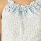Lucky Brand Women's Floral Ruffle Cotton Skirt Blue Size X-Small