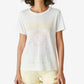 Lucky Brand Women's Bad Moon Rising Graphic Tee White Size X-Small