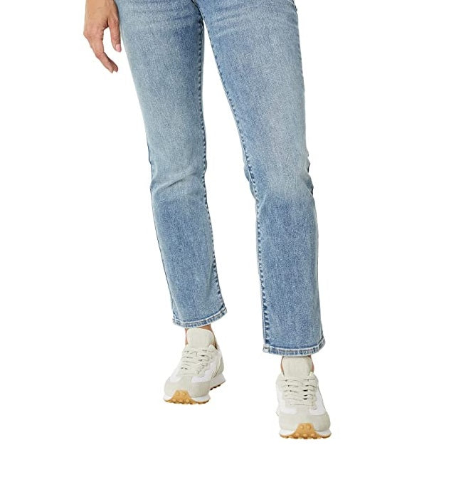 Lucky Brand Women's Mid Rise Sweet Straight Jeans Blue