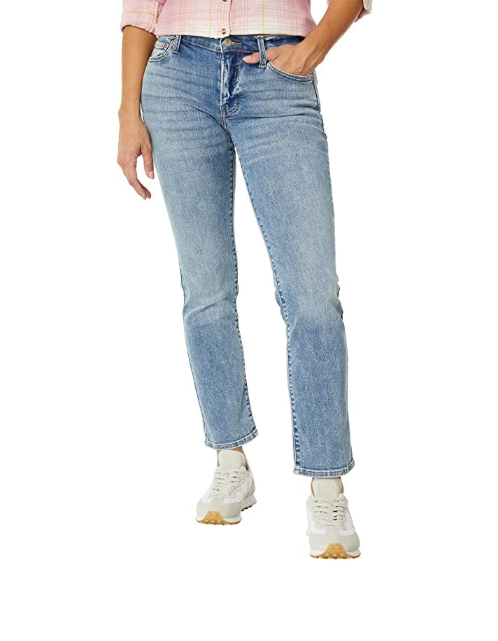 Lucky Brand Women's Mid Rise Sweet Straight Jeans Blue
