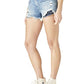 Lucky Brand Women's Ripped Cutoff Denim Shorts Blue Size 28
