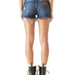 Lucky Brand Women's Legend High Waist Mom Shorts Blue Size 29