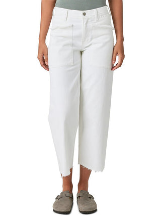 Lucky Brand Women's Legend High Rise Wide Leg Jeans White Size 25