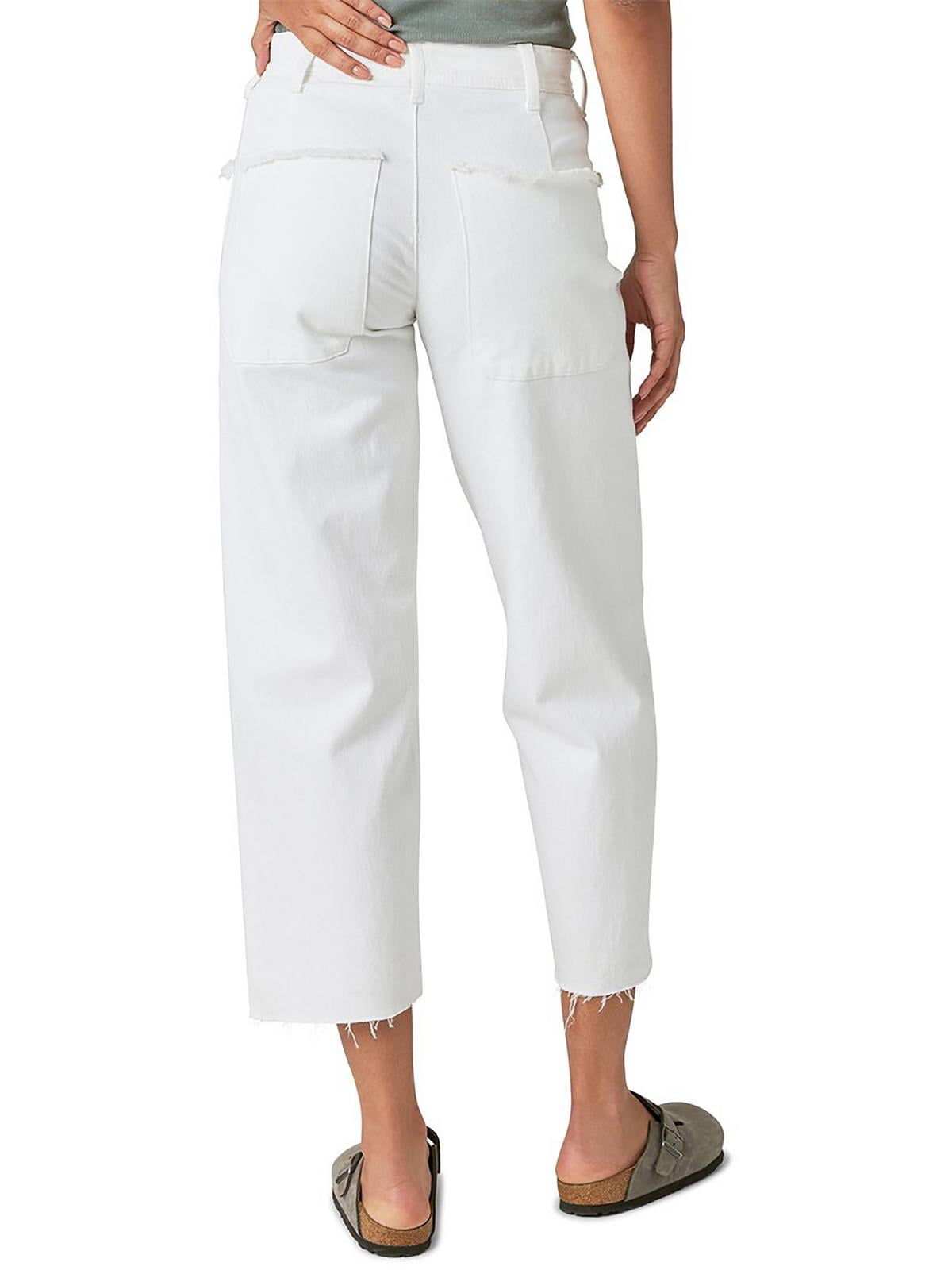 Lucky Brand Women's Legend High Rise Wide Leg Jeans White Size 25