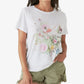 Lucky Brand Women's Bouquet Floral Graphic Tee White Size Small