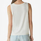 Lucky Brand Women's Give Love Muscle Tank Top White Size Medium
