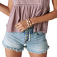 Lucky Brand Women's Lace Front Sleeveless Tank Top Pink