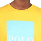 Polo Ralph Lauren Men's Cotton Classic Fit Graphic T-Shirt Yellow Size Medium