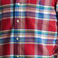 Ralph Lauren Men's Plaid Stretch Performance Flannel Button Up Shirt Red Size XX-Large