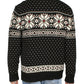 Ralph Lauren Men's Fair Isle Cotton & Cashmere Crewneck Sweater Black Size Small