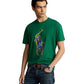 Ralph Lauren Men's Classic Fit Big Pony Jersey T-Shirt Green Size Medium