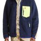 Ralph Lauren Men's High Pile Fleece Zip Up Jacket Blue Size XX-Large