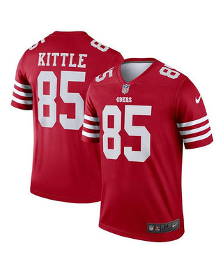 Nike Men's George Kittle Scarlet San Francisco Jersey Red Size L