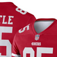 Nike Men's George Kittle Scarlet San Francisco Jersey Red Size L
