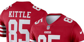 Nike Men's George Kittle Scarlet San Francisco Jersey Red Size L