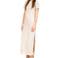 Michael Kors Women's Ribbed T-Shirt Dress White