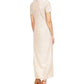 Michael Kors Women's Ribbed T-Shirt Dress White