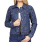 Michael Kors Women's Cotton Denim Jacket Blue Size Medium