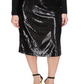 Michael Michael Kors Sequin Midi Skirt